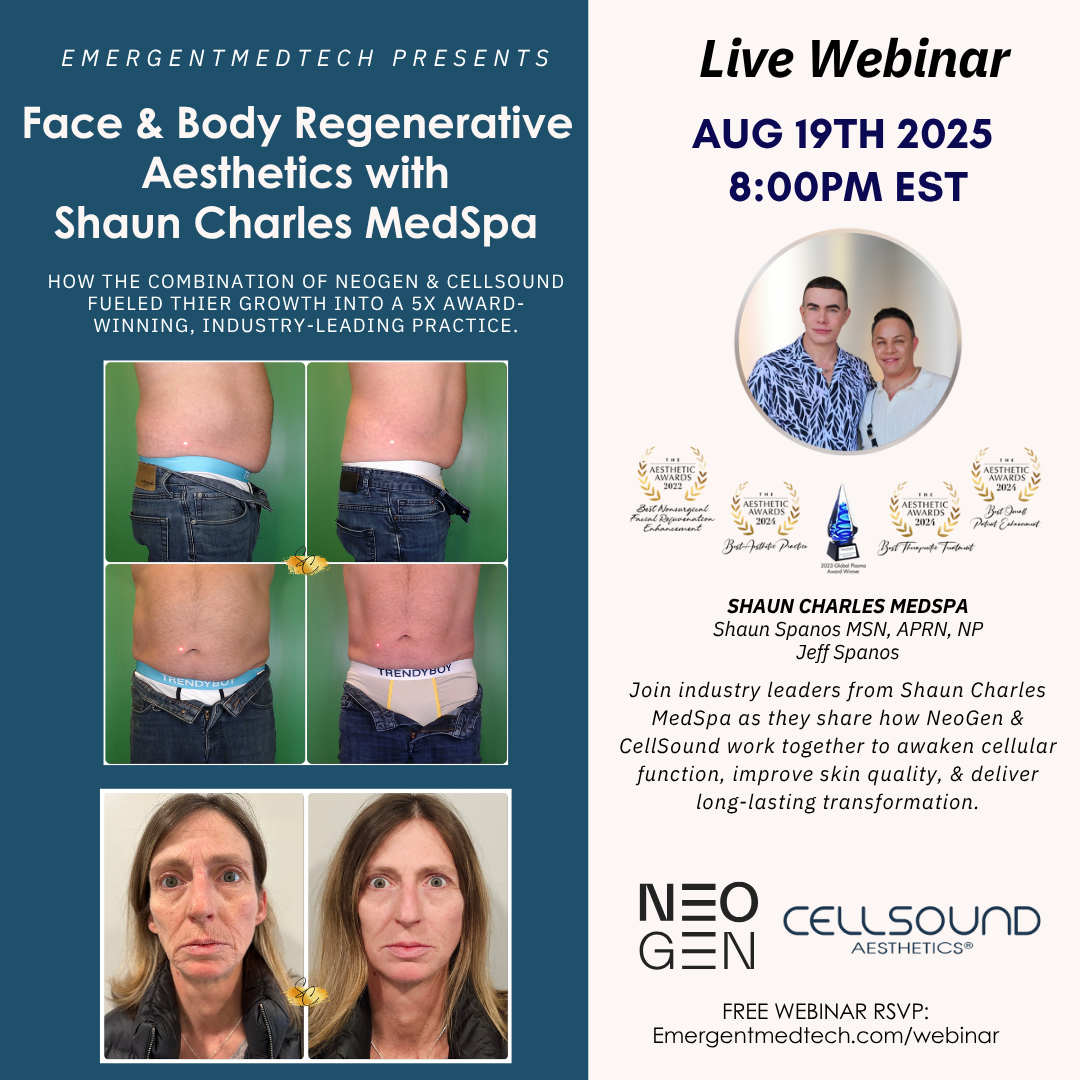 Face & Body Regenerative Aesthetics Webinar